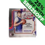 2025-26 Topps Chrome Basketball MEGA Box (Choose Team - 5-box Break #2)